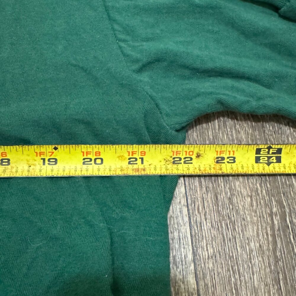VTG Michigan State University Sweatshirt Men's Medium Green Rollneck 90s Savvy - Picture 10 of 11